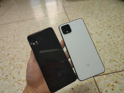 imgur   Were a few hours away from the launch of the new iPhones but its raining Pixel 4 leaks right now. So much so that were not sure if Google will have any surprises left up its sleeve for the October launch event.  This time around in-hand images of the alleged Pixel 4 XL in both white and black colorways have leaked online. The pictures have been making the rounds on Reddit and you can also see all the leaked images in the linked imgur post here.  What you see are two Pixel 4 XL units or a Google Pixel 4xl, Google Pixel 4 Xl, Photograph Display, Seo Blog, Pixel Phone, Smartphone Photography, Home Camera, Photography Games, Promo Videos