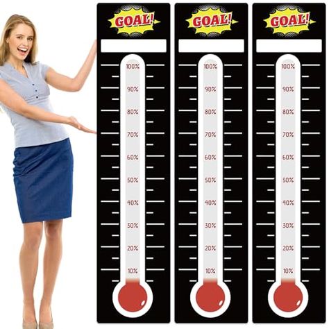 Goal Thermometer Printable, Fundraiser Thermometer Goal Charts, Fundraising Thermometer Templates, Goal Thermometer, Fundraising Thermometer, Be The Thermostat Not The Thermometer, Rectal Thermometer, Goal Charts, Dry Erase Wall