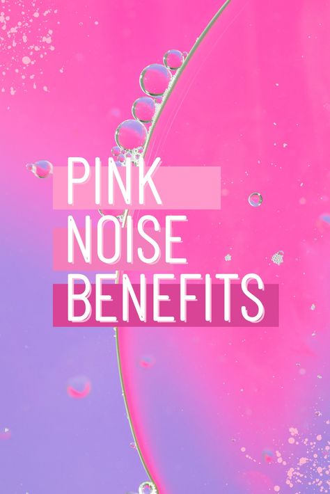 Experience the benefits of pink noise and how it can be used to improve your sleep quality, relax your mind, and boost productivity. Pink noise is a type of sound that has a consistent frequency across all octaves, making it sound similar to white noise but with a slightly deeper tone. Studies have shown that listening to pink noise while sleeping can improve sleep quality by reducing the amount of time it takes to fall asleep and increasing the amount of time spent in deep sleep. #pinknoise Pink Noise, Types Of Sound, Relax Your Mind, Boost Productivity, Improve Sleep Quality, Improve Sleep, White Noise, Deep Sleep, Fall Asleep