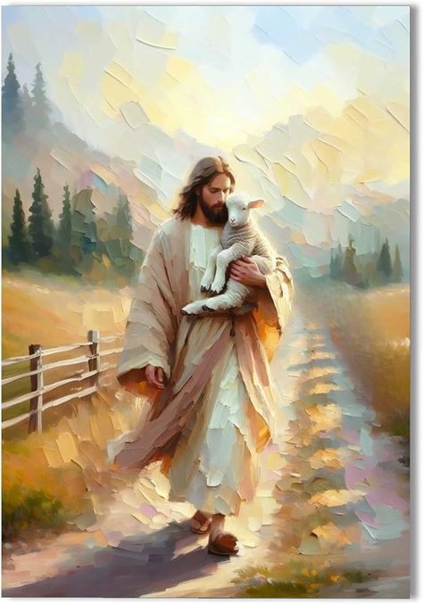 The Good Shepherd Art, Lds Pictures Of Jesus Christ, Jesus Holding Me, Jesus Holding Lamb, Jesus With Lamb, Jesus And The Lamb, Jesus And Lamb, Jesus The Good Shepherd, Lost Lamb