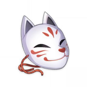 Genshin Ayaka, Japanese Fox, Kitsune Mask, Mask Drawing, Remove Bg, Japanese Mask, Fox Mask, Cat Mask, Arte Sketchbook