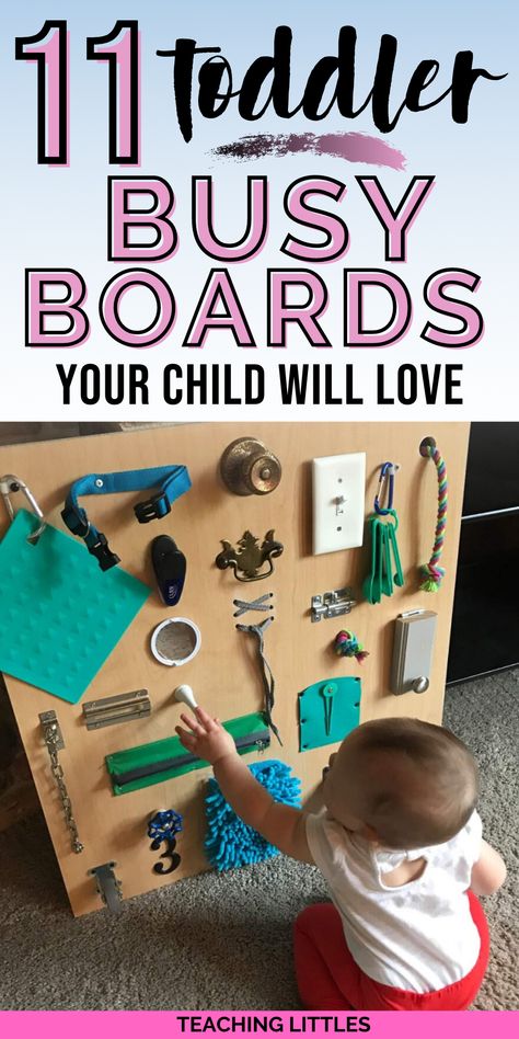 Baby Activity Board, Baby Sensory Board, Diy Busy Board, Diy Sensory Board, Toddler Busy Board, Toddler Activity Board, Busy Board Baby, Busy Boards, Baby Sensory Play