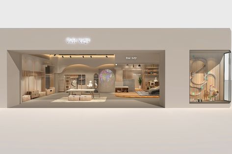 Retail Display Design Concept Stores, Mall Store Design, Contemporary Retail Store Design, Concept Store Design Retail Interior, Small Store Design, Retail Store Layout, Luxury Brands Shopping, Lavatory Design, Store Plan