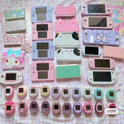 #tamagotchi #tamagotchicollector #tmgc #tamagotchimeets #bandai #virtualpet #tamagotchimix #tamagotchion #tamagotchicollection #tamagotchips #tamagotchilover #vpet #u #tmgccollector #tamatag #tama #tamagotchithailand #tamagotchiconnection #kawaii #tamagotchis #uplus #thanniversary #sanrio #tmgccollection #lovetamagotchi #tamagotchiidl #tamagotchicase #virtualpets #digimon #tamagotchimixsanrio #virtualpetcollector #tamagotchiid #myhobby #tamagotchilove #tamagotchiv #tamagotchicrochetcover #kawaii Cute Nintendo Games, Cute 3ds Games, Kawaii Technology, Handheld Aesthetic, Kawaii Tamagotchi, Cute Switch, 3ds Games, Capas Samsung, Kawaii Games