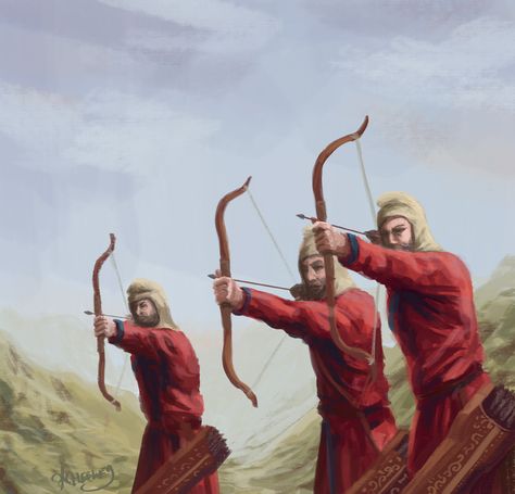 Persian archers by Patrick Wheeler Armenian Military, Greco Persian Wars, Persian Warrior, Ancient World History, Cyrus The Great, Iran Culture, Ancient Persia, Persian Empire, Ancient Warfare