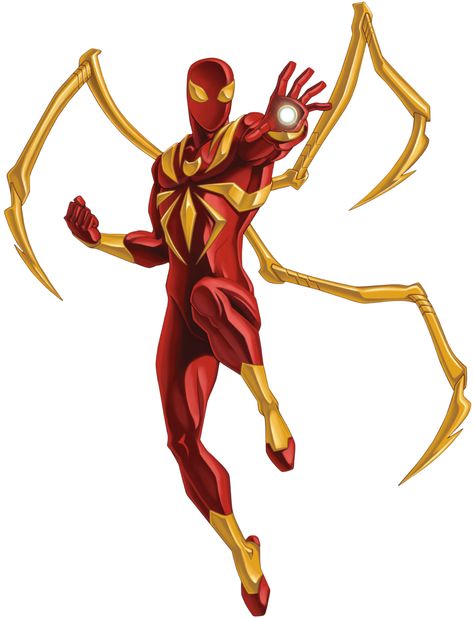 Iron Spider Armor - Ultimate Spider-Man Animated Series Wiki Iron Spider, The Flash, Spiderman, Flash