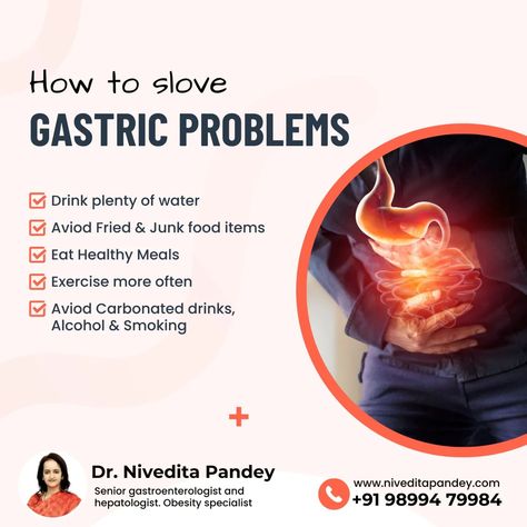 Say goodbye to gastric problems with expert tips from Dr. Nivedita Pandey, your go-to specialist in Gastroenterology and Hepatology! 🌟 #HealthyGut #GastroHealth #DrNiveditaPandey #GutHealthTips #Gastroenterology #Hepatology #WellnessJourney #DigestiveHealth #BloatingRelief #HealthyLiving Gastroenterology Humor, Gastric Problem, 90 Day Plan, Ab De Villiers, Effective Study Tips, Natural Health Tips, Healthy Gut, Digestive System, Digestive Health