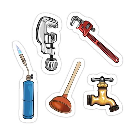 Plumber Logo Design, Plumbers Logo, Propane Torch, Plumbing Logo, Toilet Plunger, Business Card Logo Design, Key Tattoo, Pipe Wrench, Community Helper