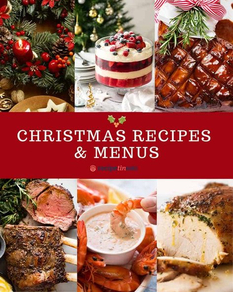 Christmas Recipes and Christmas Menus - RecipeTin Eats Natal, Christmas Eve Dinner, Easy Christmas Dinner Menu, Traditional Christmas Dinner, Easy Christmas Dinner, Christmas Dinner Menu, Recipetin Eats, Recipe Tin, Christmas Lunch