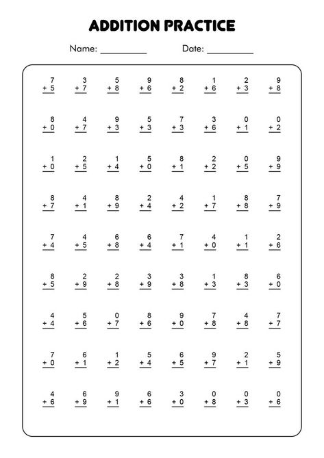 Fun and engaging first grade addition worksheets that make learning math a breeze. Master addition skills with ease!" - "Level up your math skills today! #MathIsFun #LearnWhileYouPlay #FirstGradeMath #firstgradeaddition Addition Worksheets First Grade, 1st Grade Writing Worksheets, Summer Math Worksheets, First Grade Addition, Math Worksheets For Kids, Math Practice Worksheets, Math Addition Worksheets, First Grade Math Worksheets, Free Printable Math Worksheets