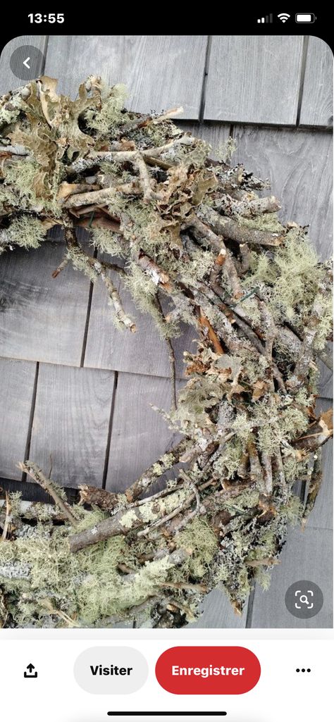 Kitchen Wreath, Living Wreath, Moss Wreath, Natural Wreath, Twig Wreath, Seasonal Wreaths, Diy Vase, Deco Floral, Pretty Green