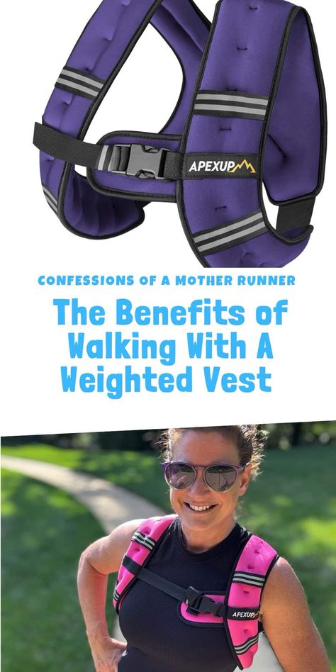 Benefits of Walking With A Weighted Vest Walking With Weighted Vest, Weighted Vest Workout For Women, Diy Weighted Vest, Weighted Vest Diy, Weighted Vest Workout, Weight Vest Workout, Walking With Weights, Walking Gear, Running Friends