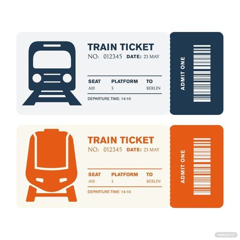 Train Ticket Template, Train Ticket Invitations, Ticket Design Template, Ticket Template Free, Train Ticket, Train Theme, Ticket Design, Ticket Template, Ticket Invitation