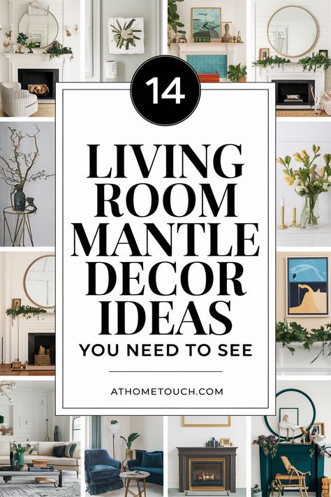 A well-styled mantle can transform your living room! These 14 mantle decor ideas will help you create the perfect focal point with art, greenery, and statement pieces. #MantleDecor #LivingRoomStyle #HomeDecorIdeas Styled Mantle, Living Room Mantle Decor, Living Room Mantle, Mantle Decor, Living Room Style, Focal Point, Statement Pieces, Decor Ideas, Living Room