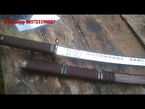 Pedang Katana Shogun Kwalitas Terbaik Youtube Katana Pedang