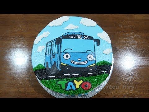 Hai Tayo Kue Ulang Tahun Tayo Cake Tart Kue Ultah Sederhana Youtube Kue Ulang Tahun Ulang Tahun Sederhana