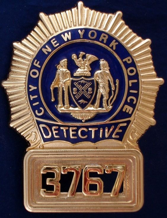 Nypd Detective Police Badge