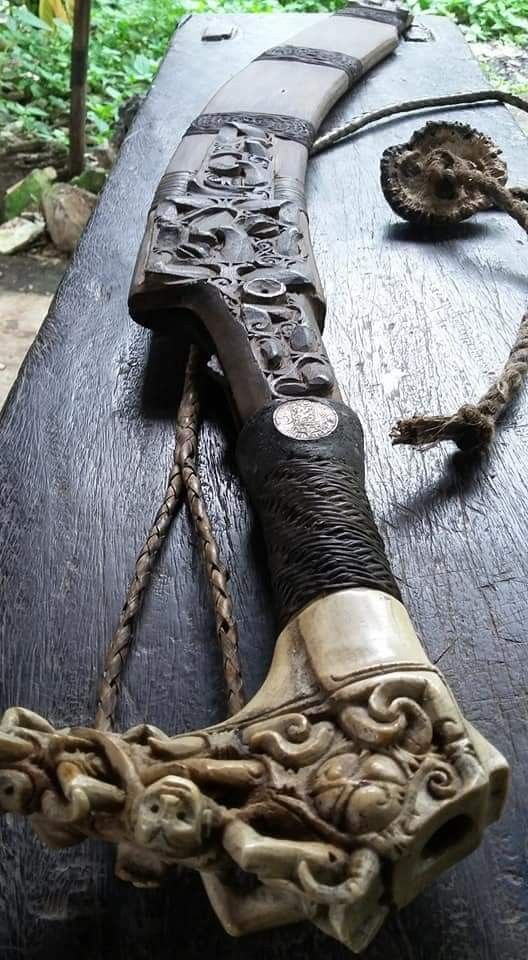 Pin On Dayak Weapons