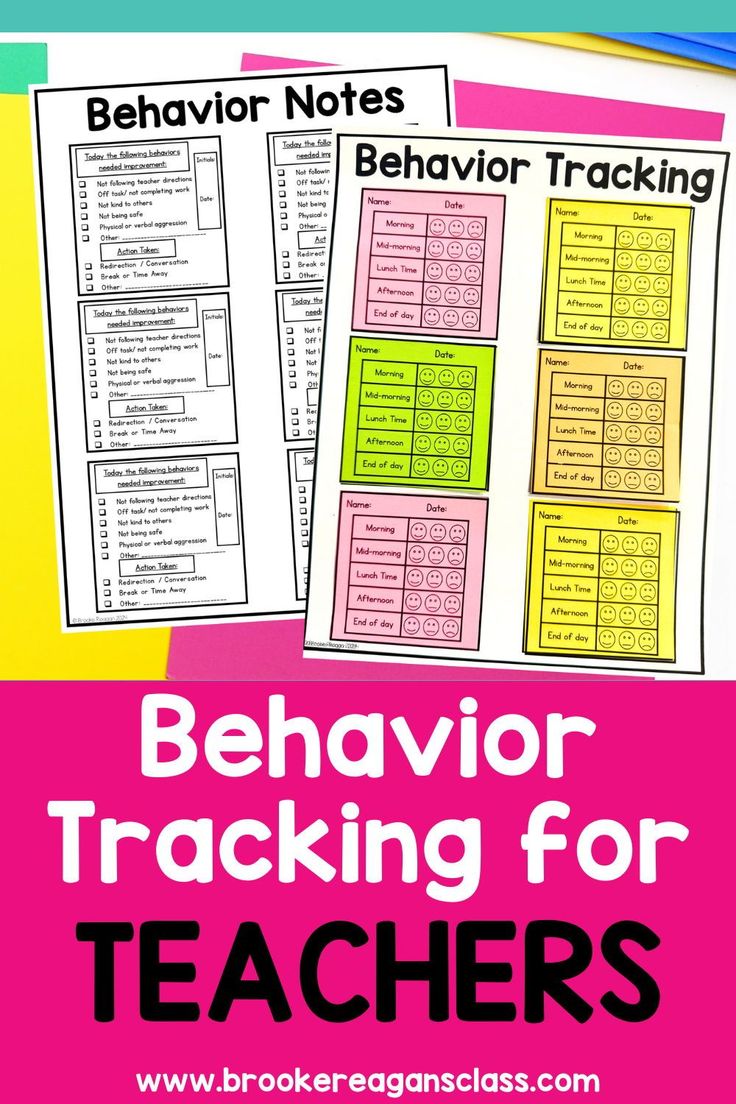 behavior tracking for teachers with the text behavior tracker