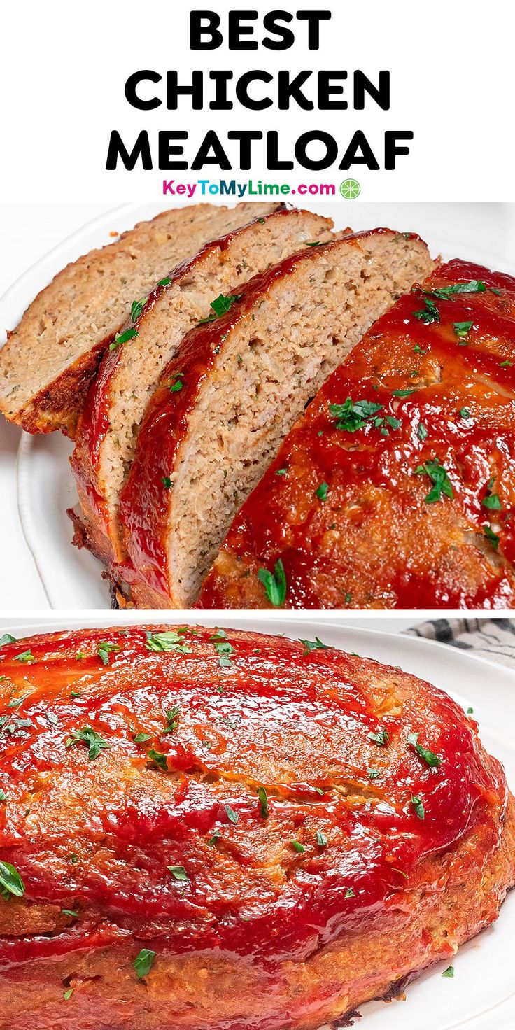 the best chicken meatloaf recipe is so easy to make