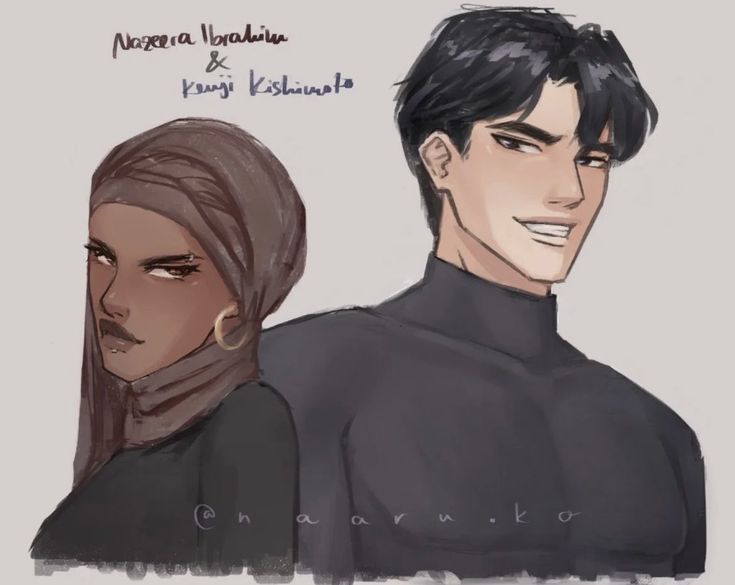 Nazeera Ibrahim And Kenji, Kenji Nazeera, Nazeera Ibrahim, Kenji Kishimoto, Shatter Me Warner, Books Fanart, Shatter Me Quotes, Tahereh Mafi, Shatter Me Series