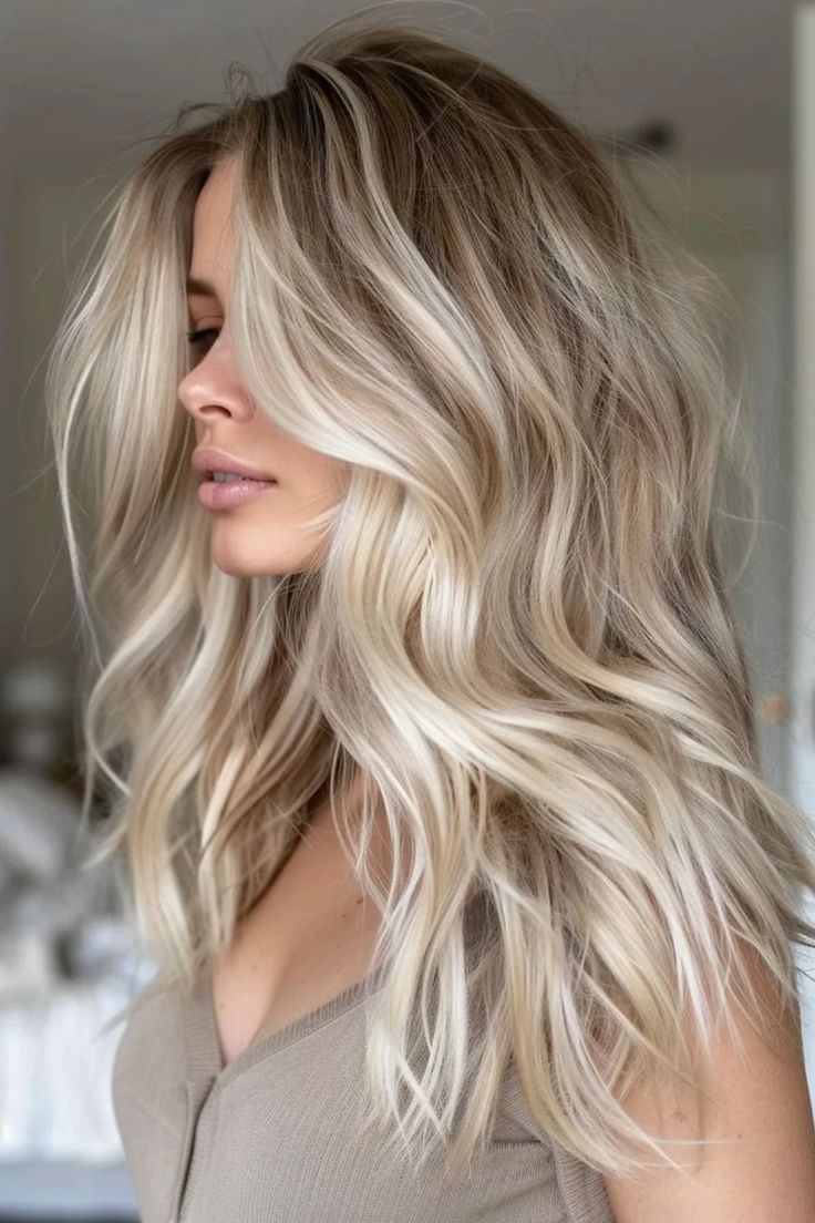 42 Beige Blonde Hair Color Ideas Everyone's Talking About Right Now Low Light Blonde Hair, Creamy Blonde Hair Highlights, Cool Blonde Hair Color, Vanilla Blonde Hair, Soft Blonde Balayage, Neutral Blonde Hair, Beige Blonde Hair Color, Cream Blonde, Cool Blonde Tone