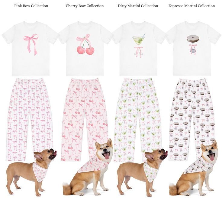 We are loving our latest coquette pajamas pants! Pair them with the matching top to create a cute matching set! You can even go for a matching bandana to match your pup! Definitely great for coquette aesthetic, pink bow aesthetic, & balletcore vibes. These would also be so cute for bridesmaid gifts & bachelorette sleepovers! The soft and stretchy pajama pants make it perfect for sleeping or lounging around home. Check out our shop to get the matching tee & doggy bandana!  D E T A I L S * Materia Matching Pyjamas Friends, Matching Pajamas Aesthetic, Pajamas Coquette, Bow Pajamas, Coquette Pjs, Coquette Pajamas, Aesthetic Balletcore, Bff Matching Outfits, Pajamas Aesthetic