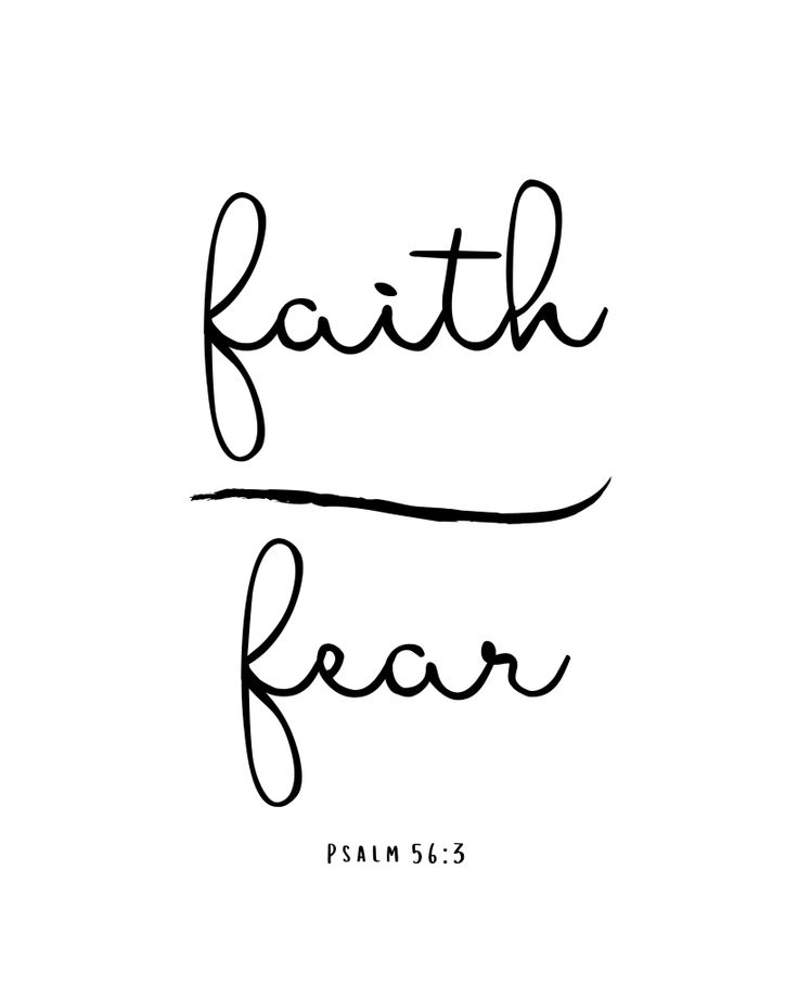 the word faith is written in black ink on a white background with an inscription below it