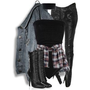 Untitled #3451 Bad Girl Outfit, Badass Outfit, Outfit Collection, Boujee Outfits, Aesthetic Grunge Outfit, Tomboy Style Outfits, Cute Comfy Outfits, Swaggy Outfits, Gothic Outfits