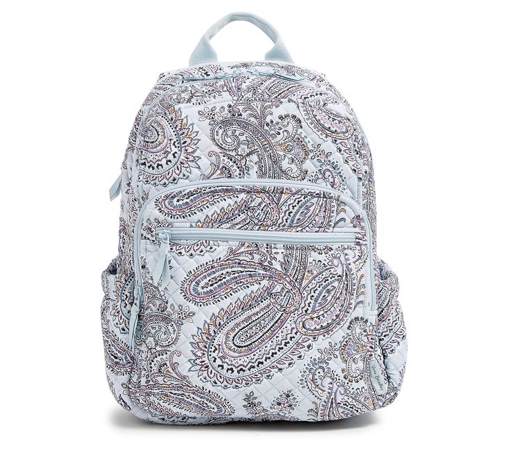 Keep your on-campus days organized and stylishly on-point with this quilted cotton backpack. From Vera Bradley. Vera Bradley Prints, Cotton Backpack, Travel Duffel Bag, Campus Backpack, Travel Duffel, Duffel Bag Travel, Birthday Wishlist, Travel And Leisure, Duffel Bag