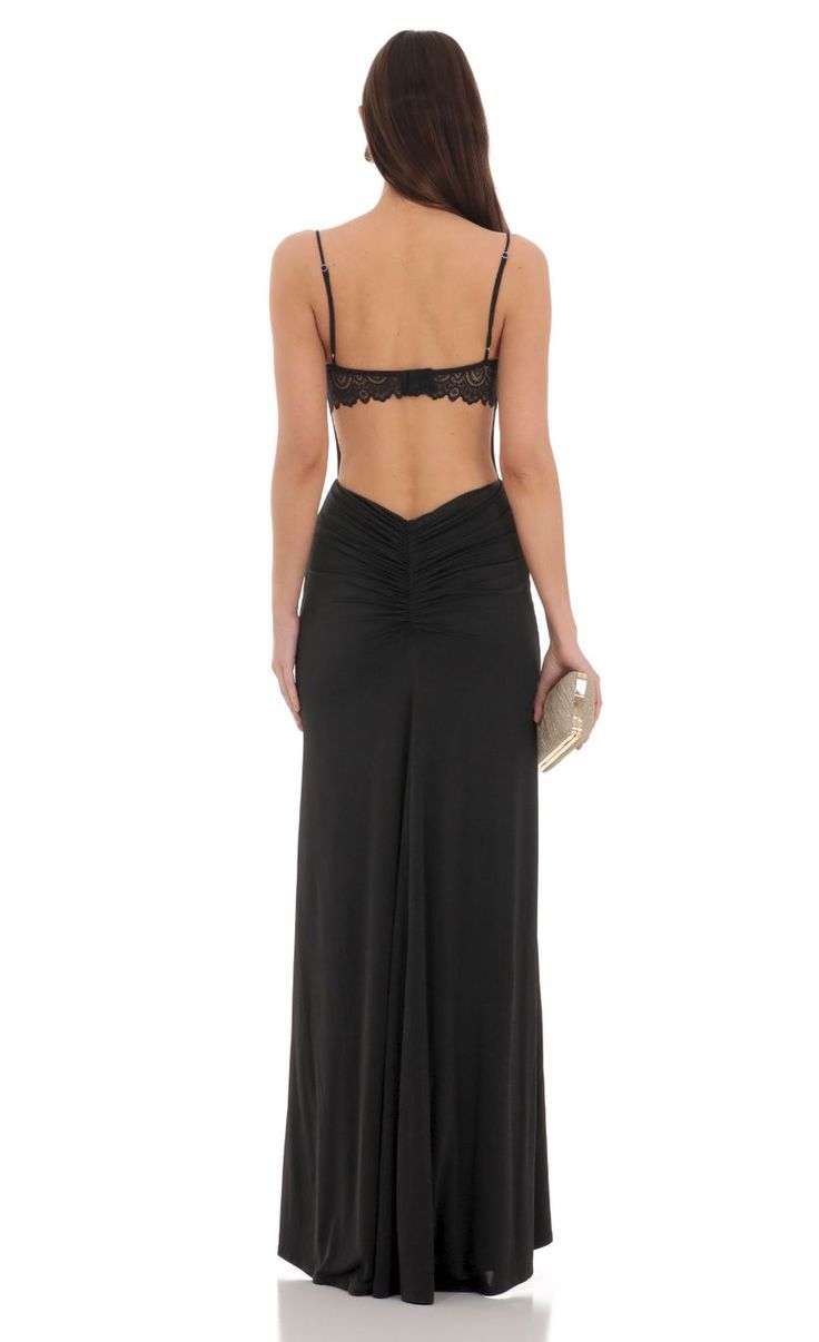 Backless Dress Formal Lace, Bare Back Dress Formal, Tight Backless Prom Dress, Black Open Back Dress Prom, Black Dress With Open Back Evening Gowns, Tight Prom Dresses Backless, Tight Dress Open Back, Prom Dress Long Open Backs, Prom Dress Deep Back