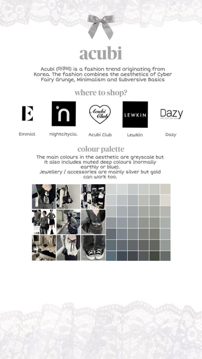 colour palette acubi aesthetic style fashion Acubi Aesthetic, Outfit Korean, Everyday Fashion Outfits, Easy Trendy Outfits, Dark Fashion, Casual Style Outfits, Y2k Style, Aesthetic Outfits, Types Of Fashion Styles