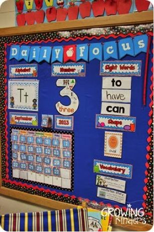 a bulletin board with numbers and words on it