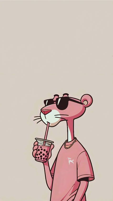 Wallpaper Iphone Pink Panther, Pink Panther Iphone Wallpaper, Pink Panther Wallpapers Iphone, Savage Aesthetic Wallpaper, Savage Cartoon, Pink Panther Wallpapers, Pink Panther Aesthetic, Panthere Rose, Savage Wallpaper