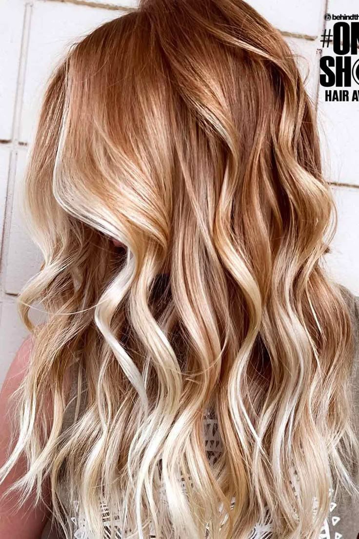 Copper Blonde Hair, Fall Blonde Hair, Red Blonde Hair, Strawberry Blonde Hair Color, Copper Blonde, Red To Blonde, Ginger Hair Color, Strawberry Blonde Hair, Hair 2024