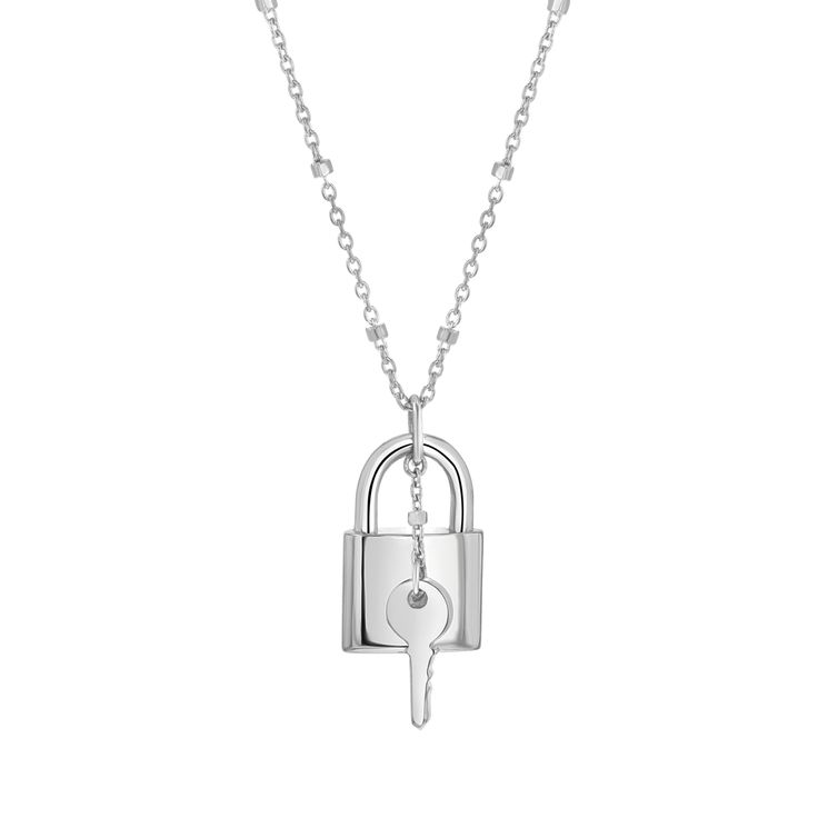 Wearing this Love Padlock Key Necklace close your heart is the ultimate symbol of love locked. As beautiful in meaning as it is design, this high polish 14k Gold necklace hangs on a shimmering sparkle chain. Pairs beautifully with our Love Padlock studs. 

Size: 14.5mm(H) x 9.2mm(W)
Solid 14K Gold
Lifetime Guarantee
Made in Los Angeles Padlock Necklace, Love Lock, Rose Gold Chain, 14k Gold Necklace, Key Necklace, Love Symbols, Our Love, Precious Metals, Dog Tag Necklace