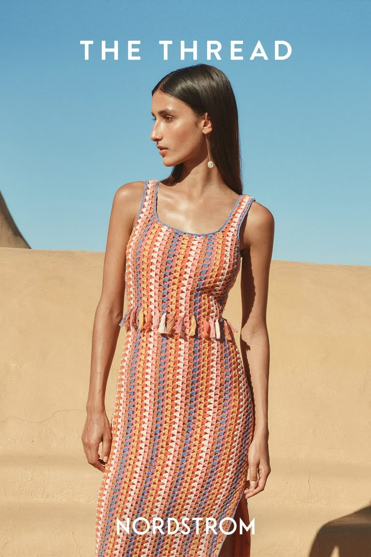 Discover easy, breezy packable styles for your next vacation. The latest spring break wardrobe essentials have arrived. Spring Break Essentials, Maxi Sundress, Resort Outfit, Flowing Dresses, Trend Report, Cotton Maxi, Casual Coat, Resort Style, Cover Up Dress