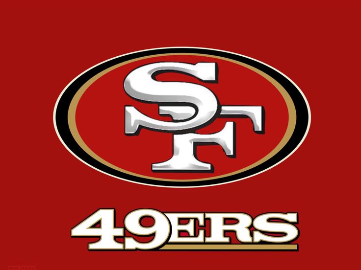 the san franciscos logo on a red background