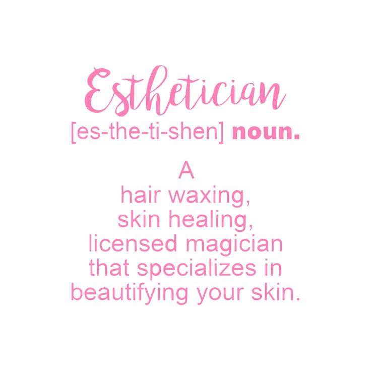 Esthetician [es-the-ti-shen] noun. A hair waxing, skin healing, licensed magician that specializes in beautifying your skin Decal is perfect for any Esthetician, or for the Esthetician in your life. Perfect for any smooth surfaced walls in your home, wooden signs, DIY project, tumblers, mason jars, wine glasses, coffee mugs, back car window, home decor for your house, notebooks, or even your laptop. Decals always make fun gifts, too! The listing is for one decal and comes in permanent outdoor vi Hair Waxing, Esthetician Inspiration, Waxing Room, Esthetician Quotes, Esthetician School, Beauty Skin Quotes, Esthetician Room Decor, Spa Body, Esthetics Room