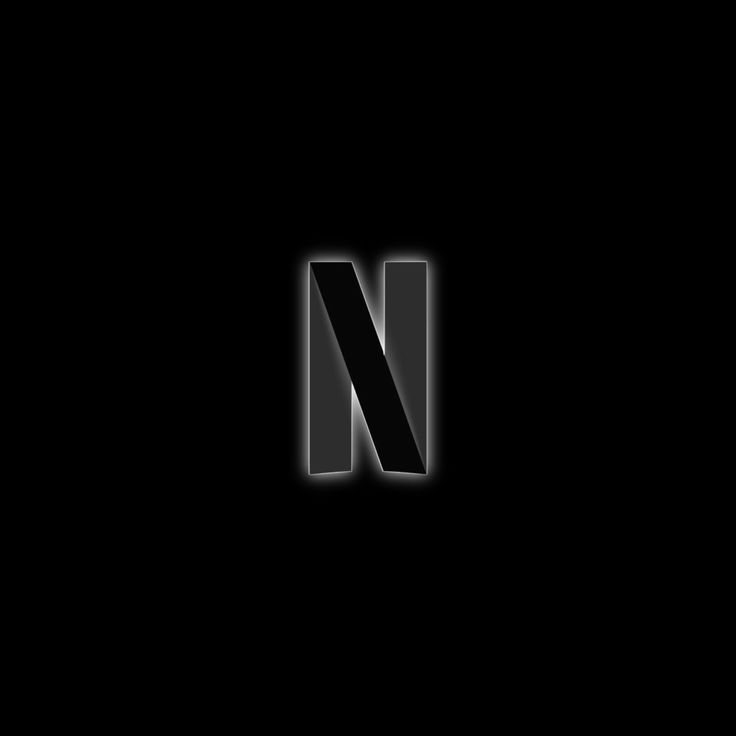 the letter n is lit up in the dark