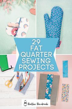 Sometimes you just want to make something with a little bit of fabric like a fat quarter. It’s not to have everything fit in a small space, and lots of these make the best gifts! I’ve put together a big list of fat quarter projects made with cotton fabric. When buying a fat quarter you are almost always are buying a piece of quilting cotton. Useful Diy Gifts Sewing Projects, Quilted Small Projects, Quick Fabric Gifts To Make, Sewing Projects As Gifts, Sewing Crafts That Sell Well, Cotton Projects Ideas, Small Easy Quilting Projects, Free Sewing Gift Patterns, Square Sewing Projects