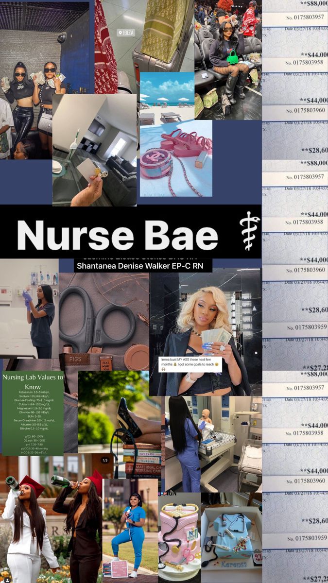 the cover of nurse bae's book, featuring photos of nurses and other people