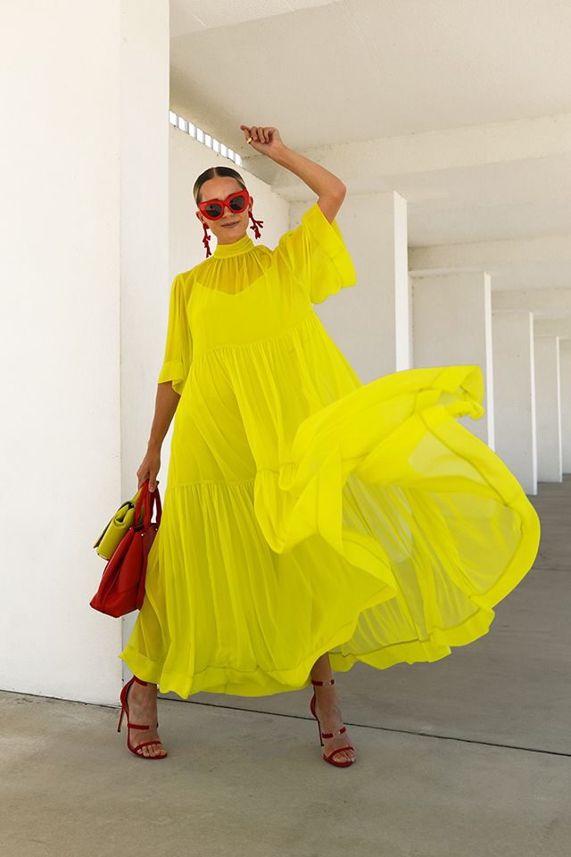 EASY SUMMER DRESSES // 35 PICKS UNDER $100 | Atlantic-Pacific Lime Green Dress, Blair Eadie, Simple Summer Dresses, Atlantic Pacific, Cat Eyes, Maxi Skirts, Outfit Casual, Yellow Dress, Colorful Fashion