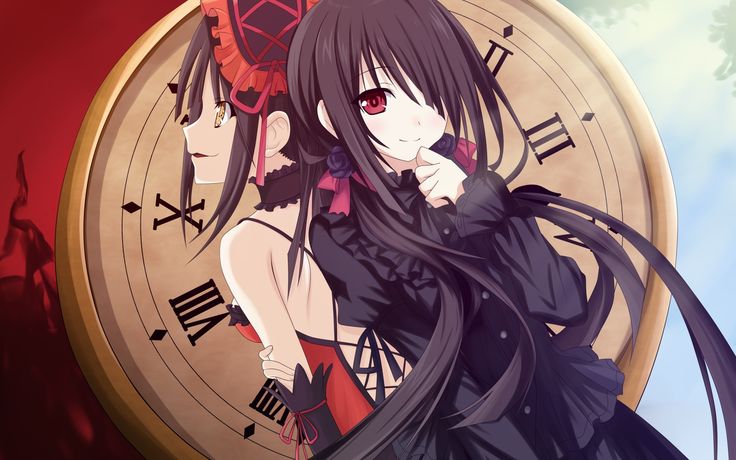 Kurumi - cô là người tốt, hay xấu ? Date A Life, Anime Date, Dark Angels, Date A Live, It's Going Down, Anime Kawaii, An Anime, Live Wallpapers, Character Illustration