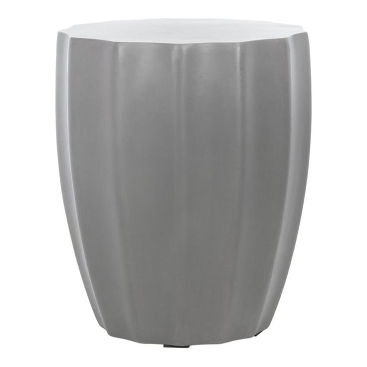 PRICES MAY VARY. [DESIGNER DETAILS]: Add a chic touch of style to your home with this sleek contemporary indoor/ outdoor accent table [STURDY & VERSATILE]: Made from sturdy dark grey concrete for a modern look; Use next to a sofa, accent chair, or bed to hold drinks, snacks, lighting, or display greenery [PERFECT SIZE FOR ANY ROOM]: Full dimensions are 15.3" wide x 15.3" deep x 17.7" high [NO ASSEMBLY REQUIRED]: Arrives fully assembled for ultimate convenience and instant enjoyment in your home Sofa Accent Chair, Round Accent Table, Outdoor Accent Table, Concrete Stone, Outdoor Living Patio, Garden Table, Garden Patio Furniture, Modern Outdoor, Accent Chair