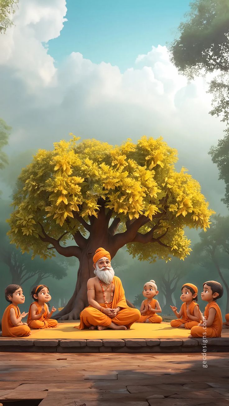 Happy Guru Purnima with this 3d wallpaper, dedicated to spiritual academic teachers Guru And Student, Guru Wallpaper, Guru Purab, Teacher Wallpaper, Meditation Teacher, Student Images, Happy Guru Purnima, Attractive Wallpapers, Yoga Guru