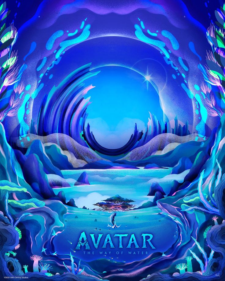 the cover art for avatarr's upcoming album, which features an underwater scene