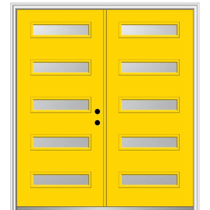 MMI DOOR Fiberglass Front Doors are built to last and can add substantial curb appeal to your home. This fiberglass smooth front door unit comes with a Limited Lifetime Warranty on both the door component and the prehung MSystem, a 10 year glass lite warranty, and a 10 year warranty on the painted finish of the pre-hung door component. All of our fiberglass smooth front doors are virtually maintenance free and will not warp, rot, dent or split. Our prehung door unit (called the MSystem) seals ou Mobile Home Doors, Yellow Flash, Fiberglass Front Door, Craftsman Door, Contemporary Front Doors, Prehung Doors, Double Front Doors, Fiberglass Door, Windows Exterior