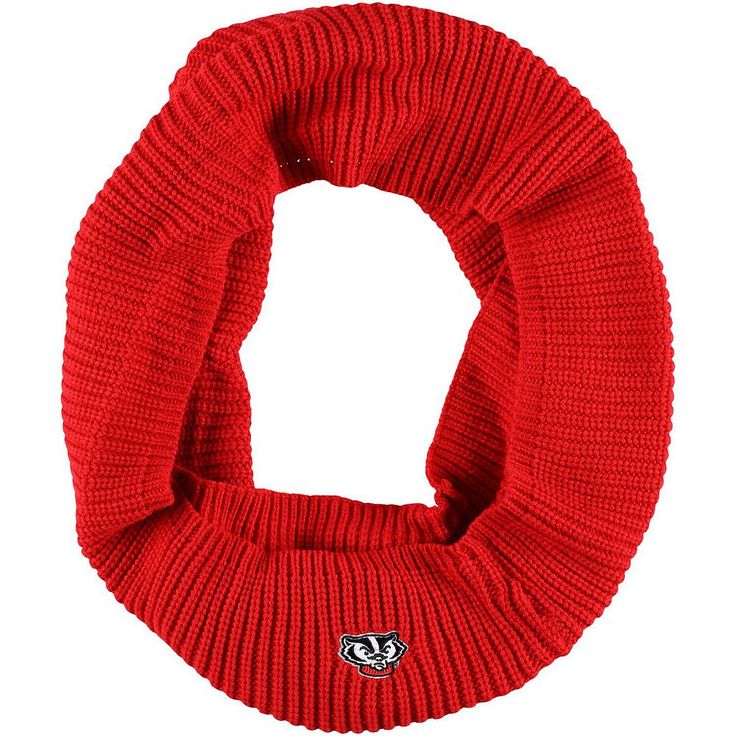 When colder weather hits, this Cowl Infinity scarf by ZooZatz keeps you warm and comfortable during game time. The embroidered Wisconsin Badgers graphics and knit design make this scarf a spirited way to stay cozy. The full coverage protects you from the elements as you cheer your team to victory.When colder weather hits, this Cowl Infinity scarf by ZooZatz keeps you warm and comfortable during game time. The embroidered Wisconsin Badgers graphics and knit design make this scarf a spirited way t Logo Scarves, Wisconsin Badgers, Knit Cowl, Game Time, Knitting Women, Knitting Designs, Infinity Scarf, Badger, Wisconsin