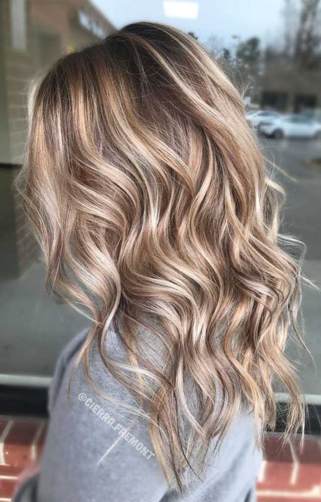 Brunette Balayage, Gorgeous Hair Color, Ombré Hair, Balayage Hair Blonde, Winter Hair Color, Hair Medium, Brown Highlights, Brown Blonde Hair, Spring Hairstyles